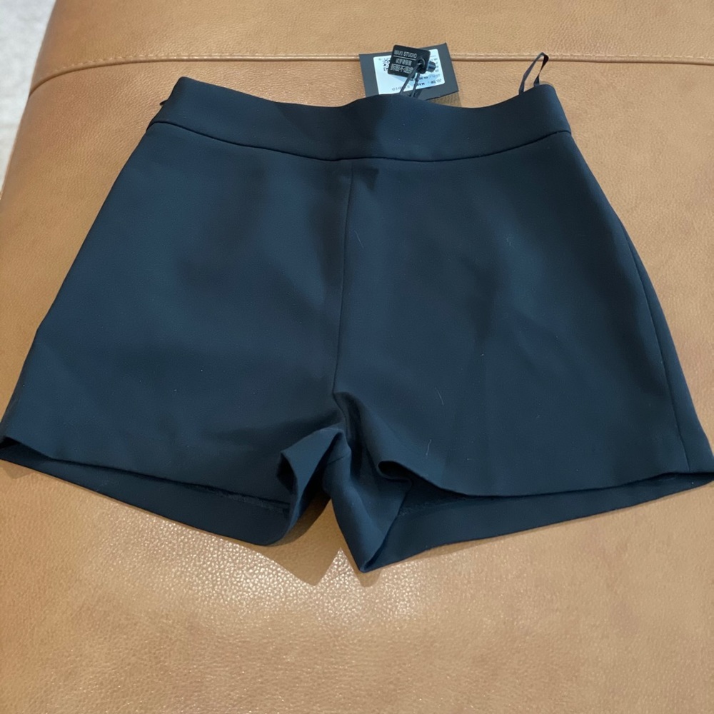 Women’s Black High Waist Shorts